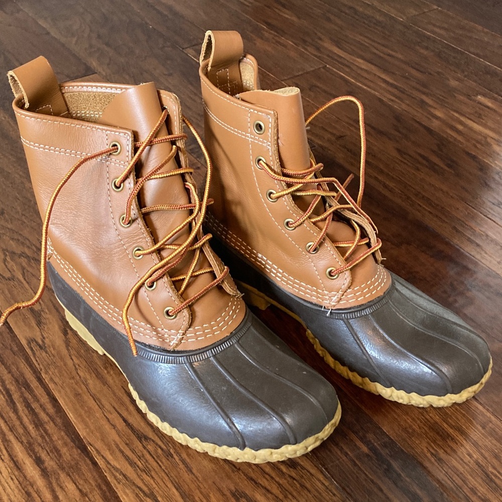 L.L. Bean Leather and Rubber Bean Boots